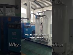 Почему больницы предпочитают использовать кислородные генераторы с адсорбцией при переменном давлении в качестве основного источника кислорода?